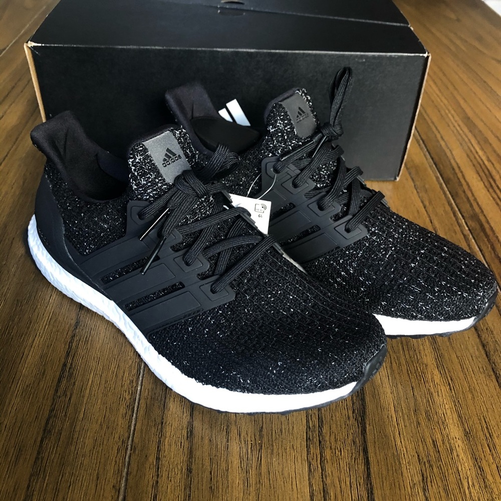 Adidas Ultraboost black sneakers shoes - Picture 7 of 8